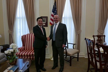 Pham Binh Minh en visite aux Etats-Unis  - ảnh 2