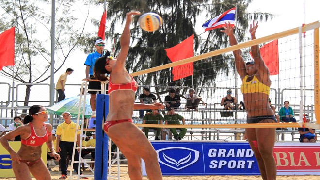 Can Tho : tournoi du volley-ball de plage féminin d’Asie 2017 - ảnh 1