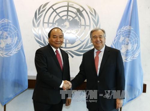 Entretien Nguyen Xuan Phuc - Antonio Guterres - ảnh 1