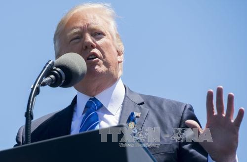 Trump dit soutenir le principe de défense commune de l'Otan - ảnh 1