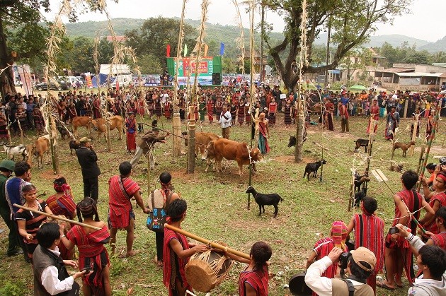 Arieu ping, la fête pour le repos des âmes des Pa Ko - ảnh 1