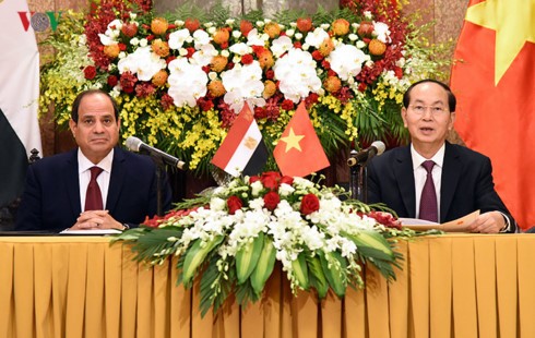 Banquet en l’honneur du président égyptien - ảnh 1