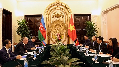 Entretien entre Pham Binh Minh et Elmar Mammadyarov - ảnh 1