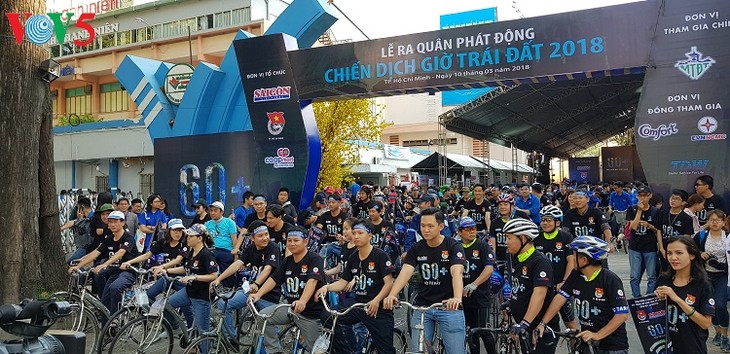 Lancement de la campagne « Heure pour la Terre 2018 » à Ho Chi Minh-ville - ảnh 1