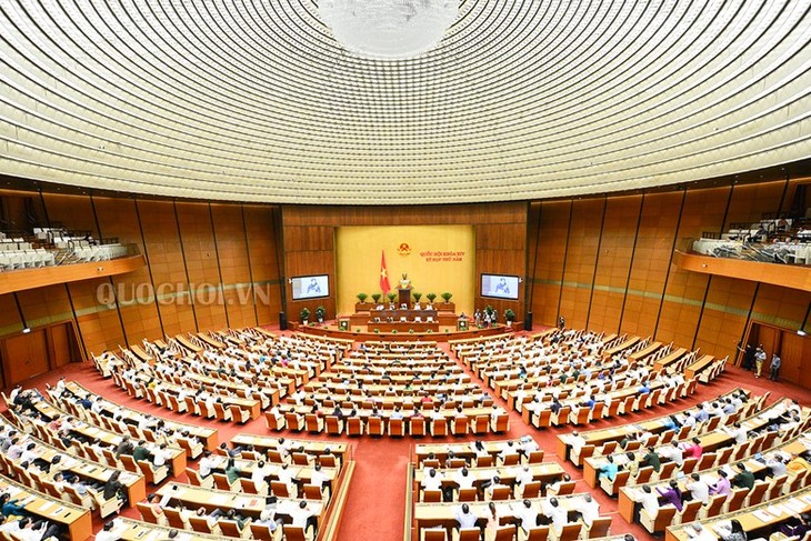 Assemblée nationale : débat législatif sur la police populaire et l’élevage - ảnh 1