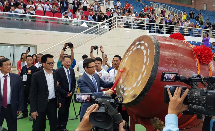 Ouverture du 2e championnat mondial des arts martiaux du Vietnam  - ảnh 1