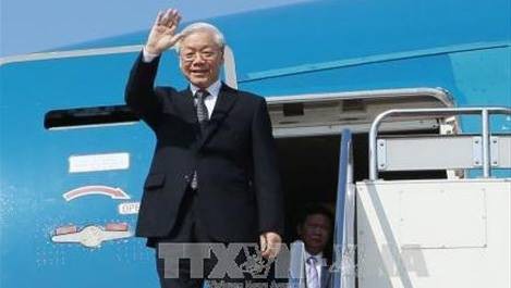 Le SG du PCV Nguyên Phu Trong attendu en Russie - ảnh 1