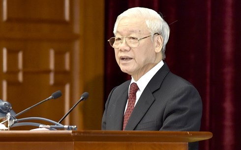 Clôture du 8e plénum du comité central du Parti communiste vietnamien, 12e exercice - ảnh 1