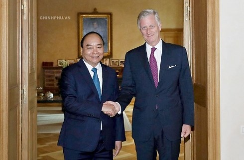 Nguyên Xuân Phuc rencontre le roi des Belges - ảnh 1