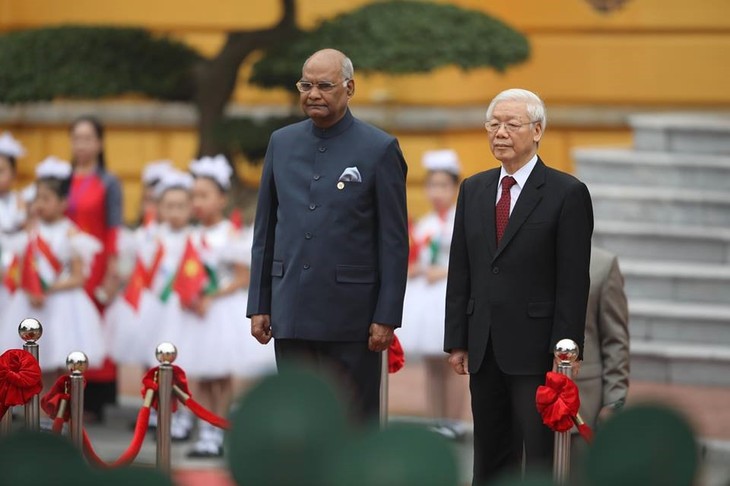 Ram Nath Kovind au Vietnam pour dynamiser le partenariat stratégique intégral bilatéral - ảnh 1