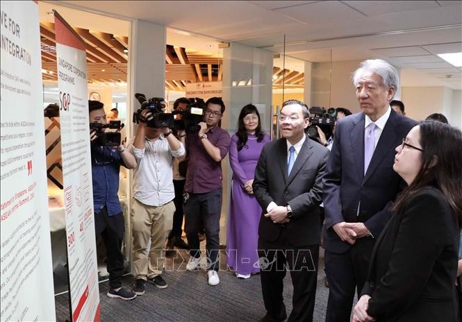 Inauguration du Centre de coopération Vietnam-Singapour - ảnh 1