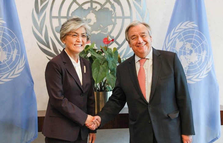 Kang Kyung-wha débute sa visite aux États-Unis - ảnh 1