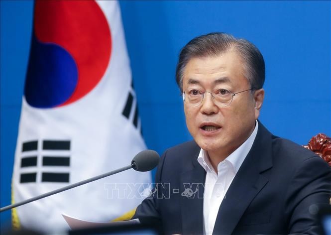 Moon Jae-in appelle Tokyo au dialogue - ảnh 1