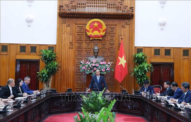 Le Premier ministre Nguyên Xuân Phuc reçoit des investisseurs chinois au Vietnam - ảnh 1