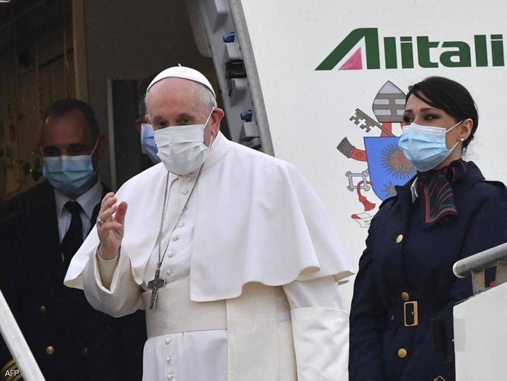 Message de paix du pape Francois aux Irakiens - ảnh 1