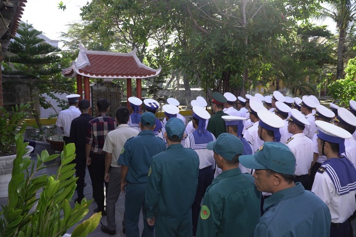 Hommage aux soldats morts à Gac Ma - ảnh 1