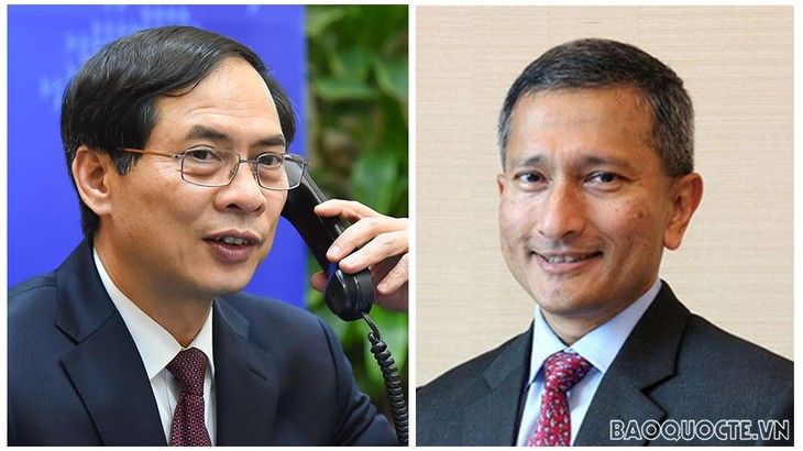 Entretien téléphonique Bùi Thanh Son - Vivian Balakrishnan - ảnh 1