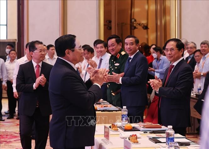 Pham Minh Chinh au Forum des affaires de Da Nang 2022 - ảnh 1