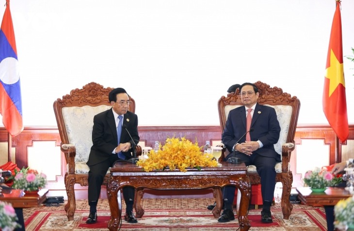 Pham Minh Chinh rencontre Phankham Vinphavanh - ảnh 1