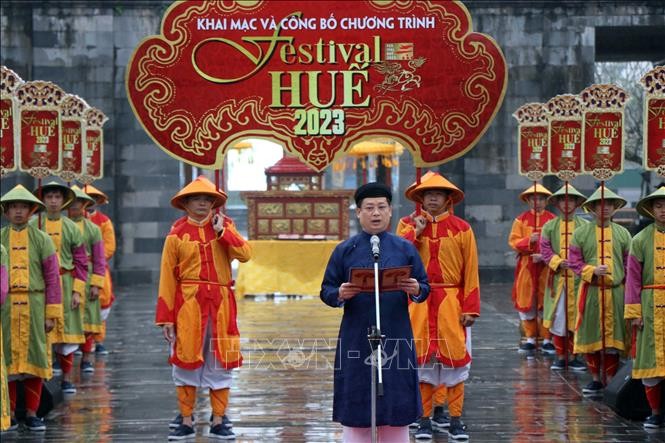 Ouverture du Festival de Huê 2023 - ảnh 1