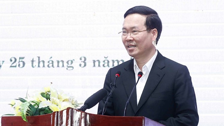 Vo Van Thuong rencontre des anciens responsables de l’Union de la jeunesse communiste Hô Chi Minh - ảnh 1