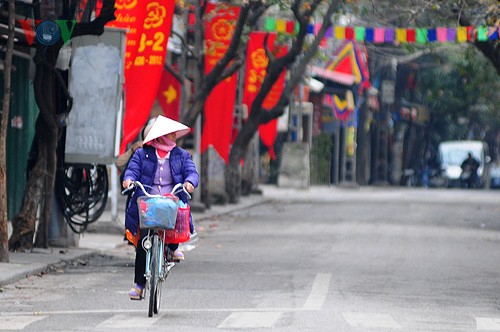 Hà Nội thanh bình ngày mùng một tết - ảnh 2