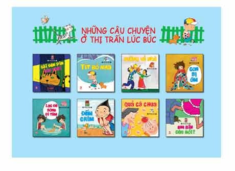 Những câu chuyện ở Thị trấn Lúc Búc -  nụ cười trẻ thơ trong Hội chợ sách TP HCM - ảnh 2