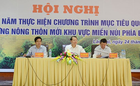 Tìm cơ chế đặc thù để xây dựng nông thôn mới ở các tỉnh miền núi phía Bắc - ảnh 1