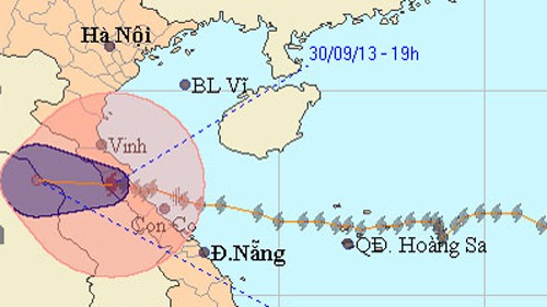 Bão số 10 suy yếu dần, tiếp tục có mưa to đến rất to - ảnh 1