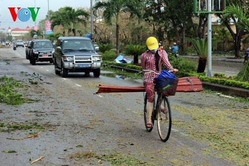 Đồng Hới, Quảng Bình tan hoang sau bão số 10 - ảnh 8