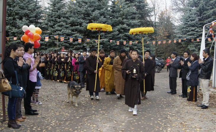 Lễ cất nóc chùa Nhân Hòa, Warszawa, Ba Lan - ảnh 1