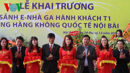 Khai trương sảnh E nhà ga hành khách T1 cảng hàng không quốc tế Nội Bài - ảnh 1