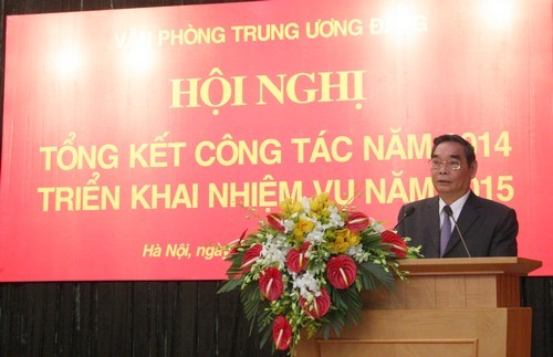 Văn phòng Trung ương Đảng CSVN triển khai công tác năm 2015 - ảnh 1