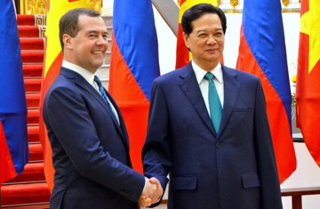 Thủ tướng Liên bang Nga Dmitry Medvedev kết thúc tốt đẹp chuyến thăm chính thức Việt Nam  - ảnh 1