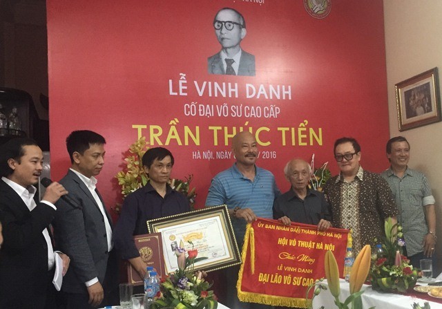 Lễ vinh danh cố đại võ sư Trần Thúc Tiển - ảnh 2