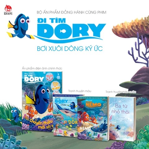 Ra mắt bộ ấn phẩm đồng hành cùng “bom tấn” hoạt hình Đi tìm Dory - ảnh 1