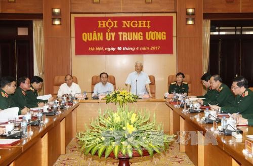 Quân ủy Trung ương triển khai trọng tâm công tác quân sự, quốc phòng  - ảnh 1