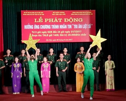 Phát động Chương trình nhắn tin “Tri ân liệt sĩ” - ảnh 1