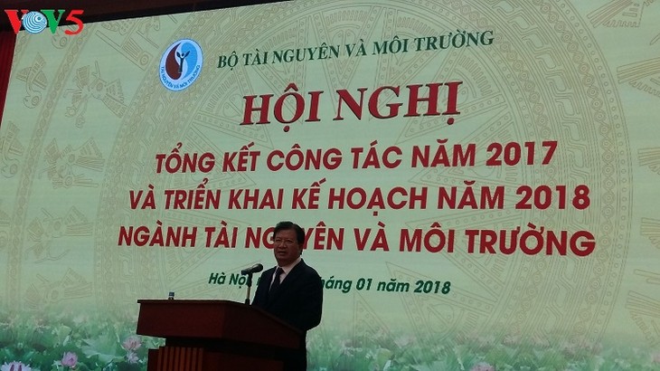 Hội nghị trực tuyến tổng kết ngành Tài nguyên và Môi trường - ảnh 1