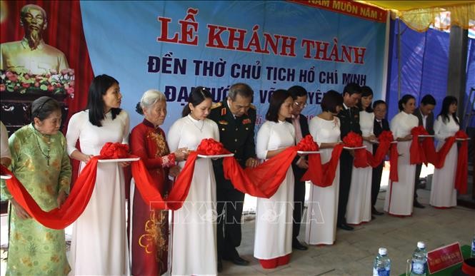 Khánh thành Đền thờ Chủ tịch Hồ Chí Minh và Đại tướng Võ Nguyên Giáp - ảnh 1