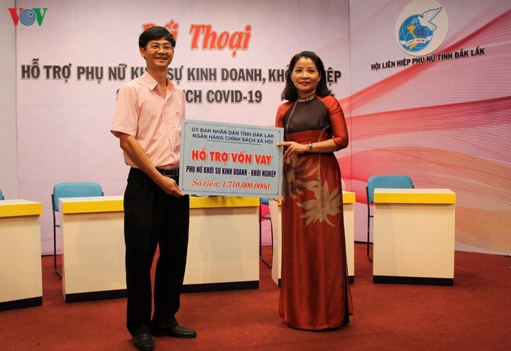 Nhiều giải pháp hỗ trợ phụ nữ kinh doanh, khởi nghiệp sau đại dịch COVID-19 - ảnh 1