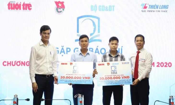 Phát động giải báo chí “Hành trình Tri thức trẻ vì giáo dục” năm 2020 - ảnh 1