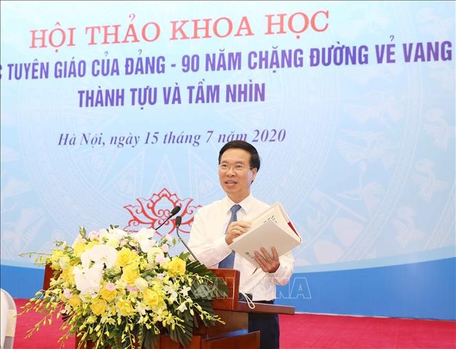 Hội thảo “Công tác Tuyên giáo của Đảng-90 năm chặng đường vẻ vang: Thành tựu và Tầm nhìn” - ảnh 1