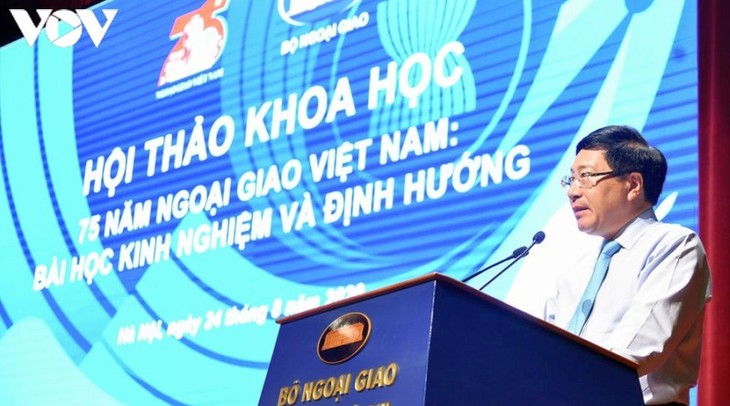 75 năm Ngoại giao Việt Nam: Bài học kinh nghiệm và định hướng trong thời kỳ chiến lược mới - ảnh 1