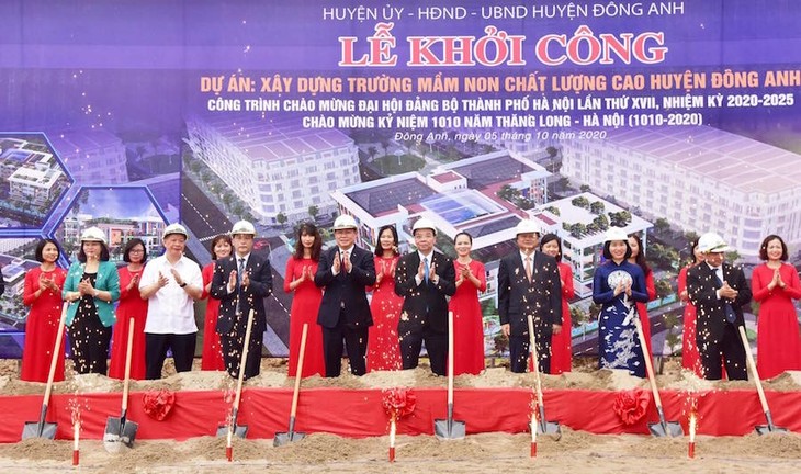 Khởi công nhiều công trình chào mừng 1010 năm Thăng Long - Hà Nội  - ảnh 1