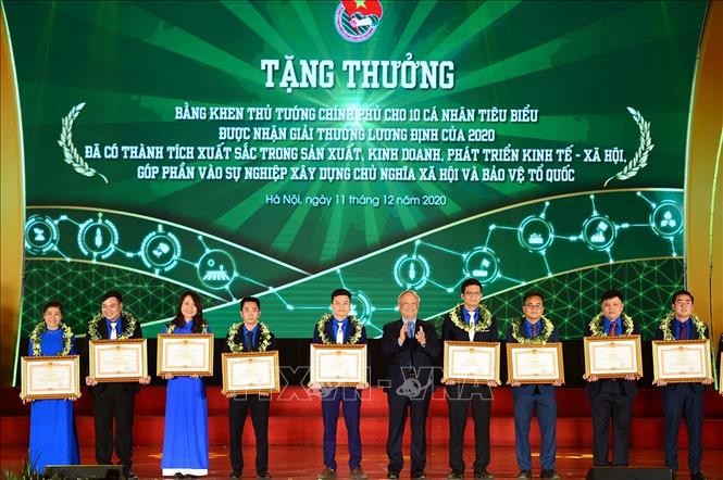 Lễ trao giải thưởng Lương Định Của lần thứ 15 năm 2020 - ảnh 1