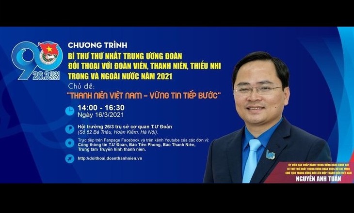 Bí thư thứ nhất Trung ương Đoàn đối thoại với đoàn viên, thanh niên, thiếu nhi trong và ngoài nước - ảnh 1