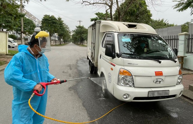 Hà Nội tăng cường phòng dịch tại các khu công nghiệp, khu chế xuất - ảnh 1