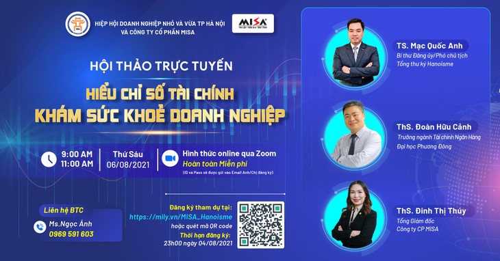 Hội thảo giúp doanh nghiệp nhỏ và vừa tìm lối đi “vượt bão” Covid - ảnh 1