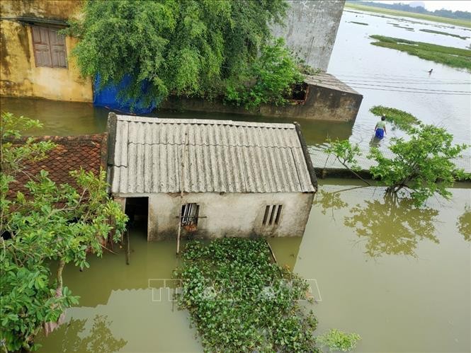 UNDP tiếp tục hỗ trợ xây dựng nhà an toàn chống chịu biến đổi khí hậu ở Thanh Hóa - ảnh 1